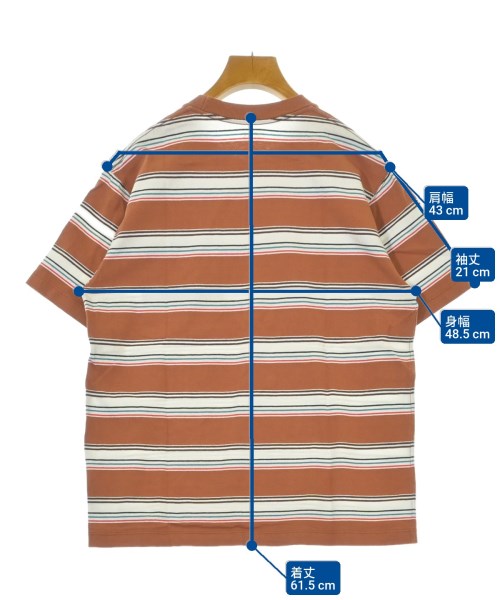 DANTON（ダントン）Tシャツ・カットソー 茶 サイズ:38(M位) レディース/2200693651161