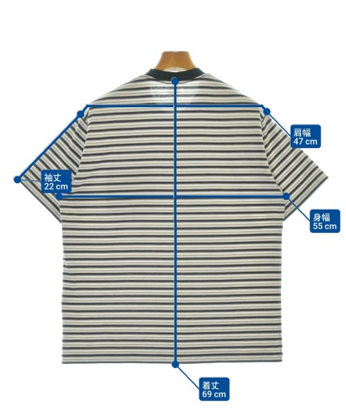 DANTON（ダントン）Tシャツ・カットソー グレー サイズ:L メンズ/2200695504137