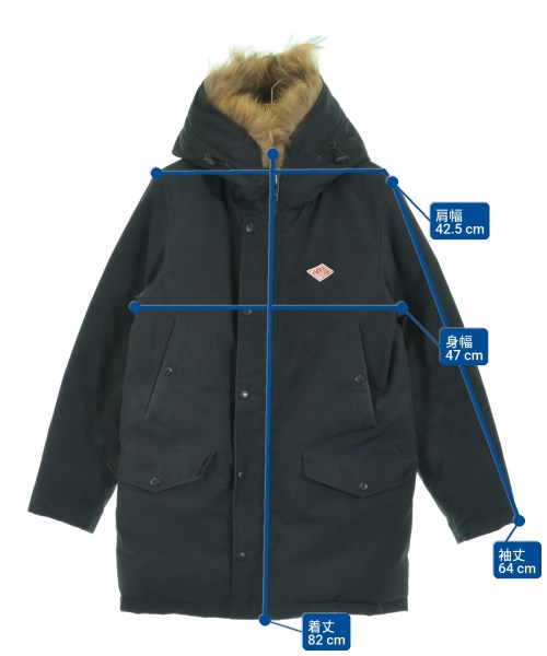 DANTON（ダントン）ダウンコート 紺 サイズ:38(M位) レディース/2200648523031