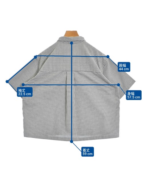 DANTON（ダントン）カジュアルシャツ 黒 サイズ:36(S位) レディース/2200657627065