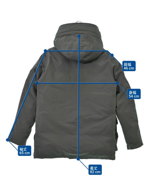 DANTON（ダントン）ダウンジャケット/ダウンベスト グレー サイズ:S メンズ/2200654997017