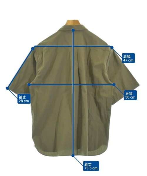 DANTON（ダントン）カジュアルシャツ カーキ サイズ:40(M位) レディース/2200660537047