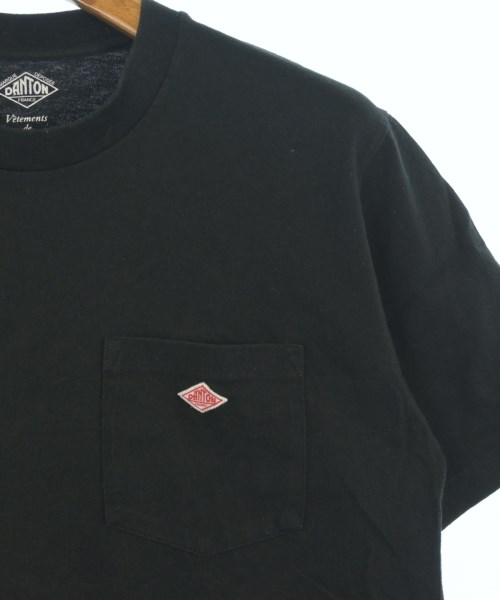 DANTON（ダントン）Tシャツ・カットソー 黒 サイズ:38(S位) メンズ/2200659930071