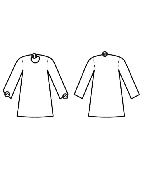 DANTON（ダントン）シャツワンピース ベージュ サイズ:36(S位) レディース/2200660919072