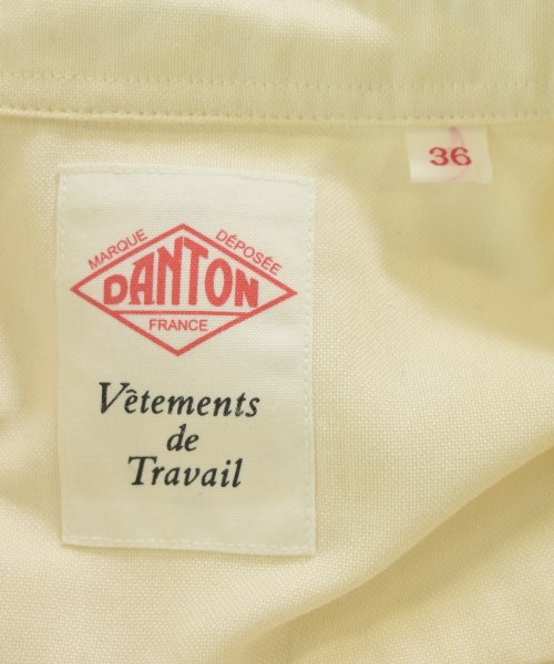 DANTON（ダントン）シャツワンピース ベージュ サイズ:36(S位) レディース/2200660919072