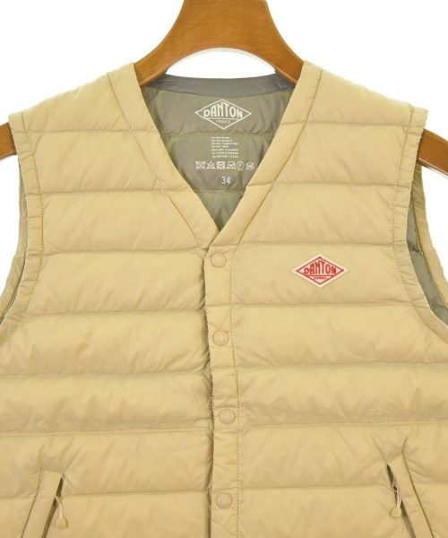 DANTON（ダントン）ダウンジャケット/ダウンベスト ベージュ サイズ:34(XS位) レディース/2200661763100