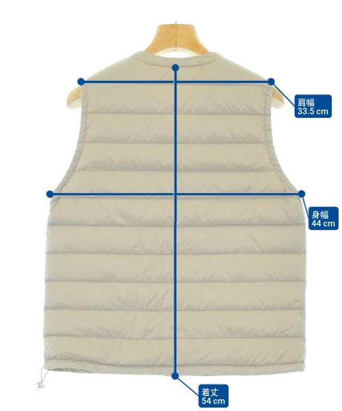 DANTON（ダントン）ダウンジャケット/ダウンベスト ベージュ サイズ:34(XS位) レディース/2200658942037