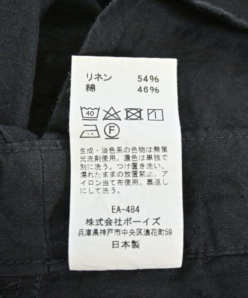 DANTON（ダントン）オールインワン/サロペット 黒 サイズ:36(S位) レディース/2200707740270