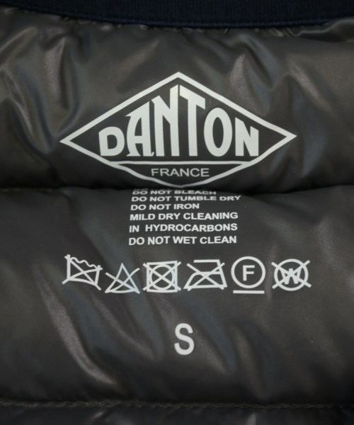 DANTON（ダントン）ダウンジャケット/ダウンベスト 紺 サイズ:S レディース/2200711712409