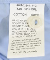 DANTON（ダントン）シャツワンピース 青 サイズ:36(S位) レディース/2200711712829