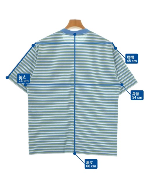 DANTON（ダントン）Tシャツ・カットソー 青 サイズ:M メンズ/2200710462084