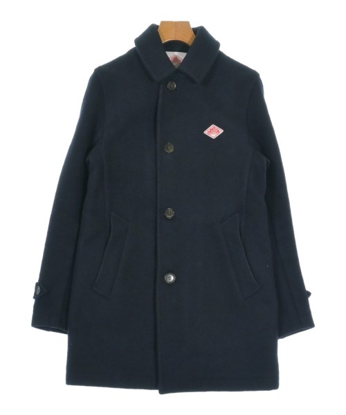 DANTON(ダントン)ステンカラーコート 紺 サイズ:38(M位)/2200646646015
