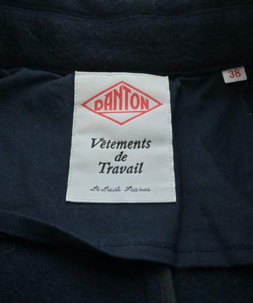 DANTON（ダントン）ステンカラーコート 紺 サイズ:38(M位) レディース/2200646646015