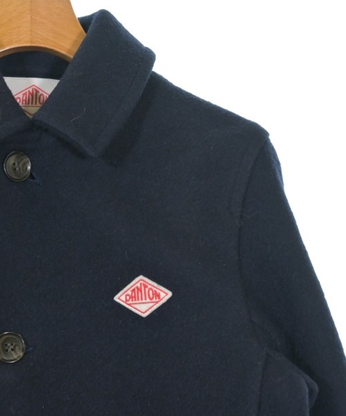 DANTON（ダントン）ステンカラーコート 紺 サイズ:38(M位) レディース/2200646646015
