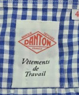 DANTON（ダントン）カジュアルシャツ 青 サイズ:42(M位) メンズ/2200628550200