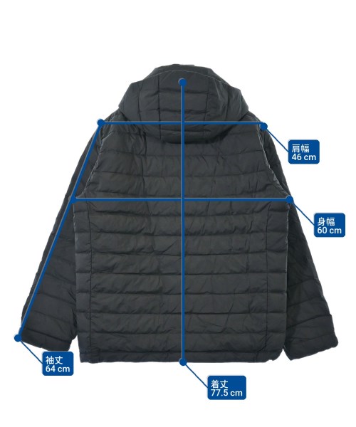 DANTON（ダントン）ダウンジャケット/ダウンベスト 黒 サイズ:L メンズ/2200642142016