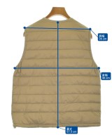 DANTON（ダントン）ダウンジャケット/ダウンベスト ベージュ サイズ:38(M位) レディース/2200633354091