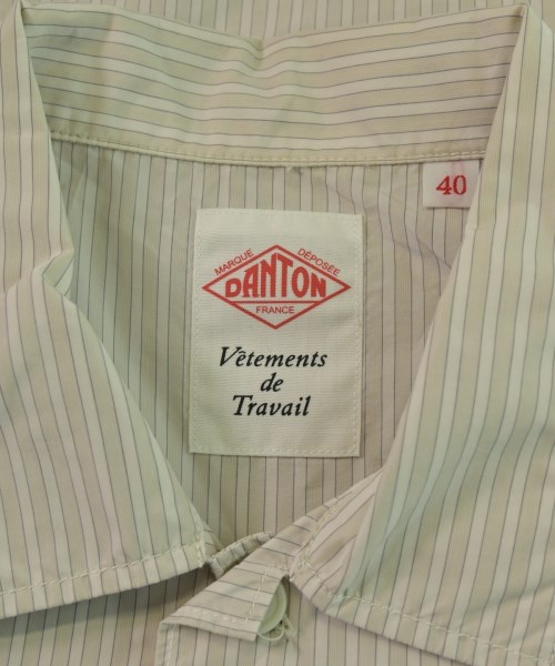 DANTON（ダントン）カジュアルシャツ ベージュ サイズ:40(M位) メンズ/2200650341067
