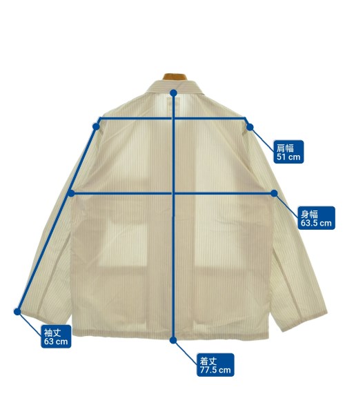 DANTON（ダントン）カジュアルシャツ ベージュ サイズ:40(M位) メンズ/2200650341067