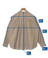 DANTON（ダントン）カジュアルシャツ 茶 サイズ:36(S位) レディース/2200640490355