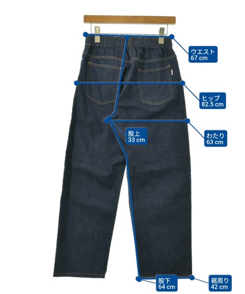 DANTON（ダントン）デニムパンツ 紺 サイズ:36(S位) レディース/2200652328035