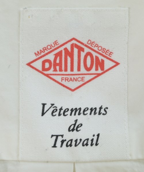 DANTON（ダントン）カジュアルシャツ 白 サイズ:42(L位) メンズ/2200652386028