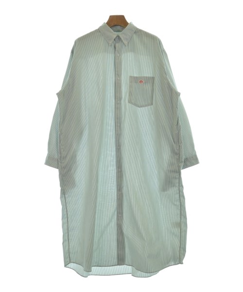 DANTON(ダントン)シャツワンピース 緑 サイズ:36(S位)/2200653087108