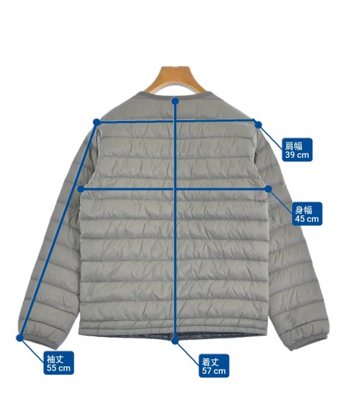 DANTON（ダントン）ダウンジャケット/ダウンベスト グレー サイズ:34(XS位) レディース/2200653133010