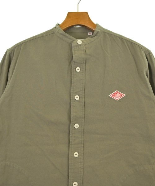 DANTON（ダントン）カジュアルシャツ カーキ サイズ:40(M位) メンズ/2200654352090