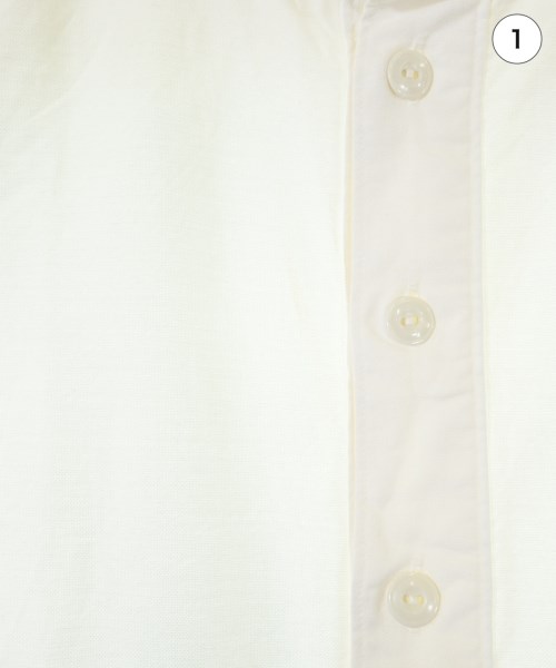 DANTON（ダントン）カジュアルシャツ 白 サイズ:36(S位) レディース/2200663737123
