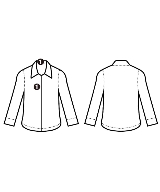 DANTON（ダントン）カジュアルシャツ 白 サイズ:36(S位) レディース/2200663737123