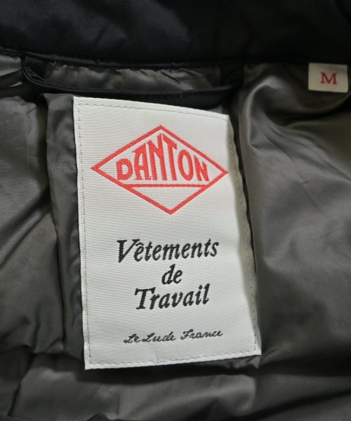 DANTON（ダントン）ステンカラーコート 黒 サイズ:M メンズ/2200665758065