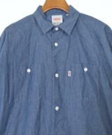 DANTON（ダントン）シャツワンピース 青 サイズ:36(S位) レディース/2200662405016