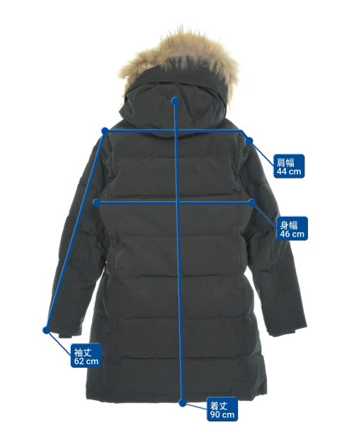 DANTON（ダントン）ダウンコート 黒 サイズ:36(S位) レディース/2200662841012