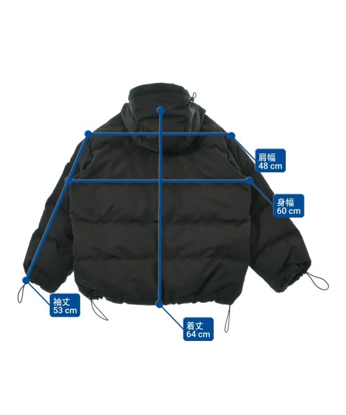 DANTON（ダントン）ダウンジャケット/ダウンベスト 黒 サイズ:S レディース/2200667408012