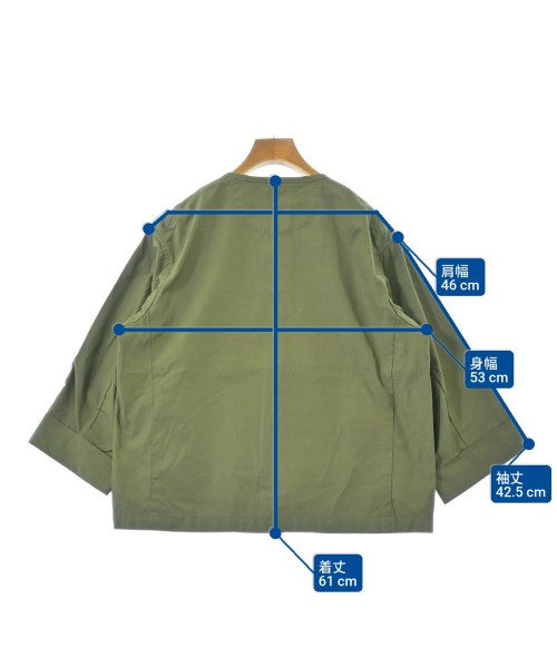 DANTON（ダントン）その他 カーキ サイズ:34(XS位) レディース/2200667756014