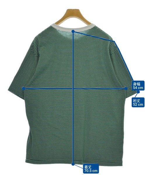 DANTON（ダントン）Tシャツ・カットソー 緑 サイズ:44(S位) メンズ/2200664976026