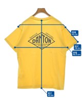 DANTON（ダントン）Tシャツ・カットソー 黄 サイズ:S レディース/2200732071035