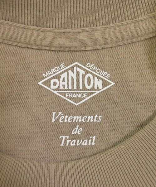 DANTON（ダントン）Tシャツ・カットソー ベージュ サイズ:S メンズ/2200733980053
