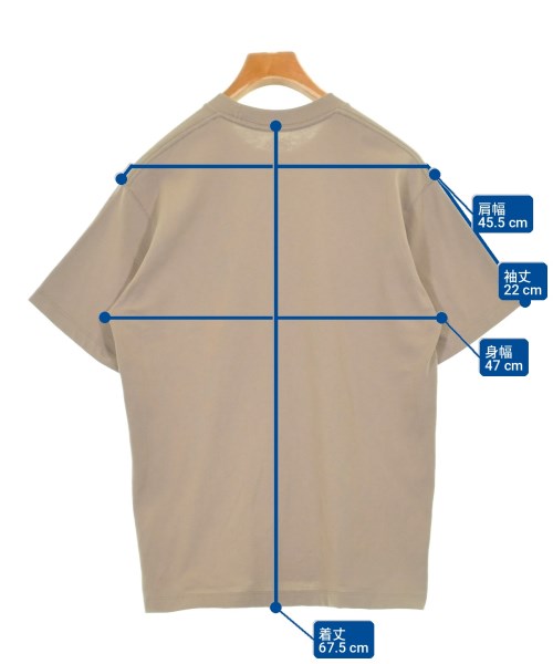 DANTON（ダントン）Tシャツ・カットソー ベージュ サイズ:S メンズ/2200733980053