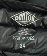 DANTON（ダントン）ダウンジャケット/ダウンベスト 黒 サイズ:34(XS位) レディース/2200721374024