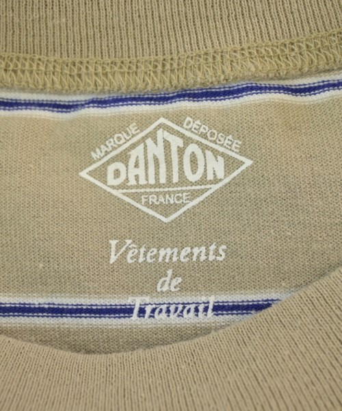 DANTON（ダントン）Tシャツ・カットソー ベージュ サイズ:L メンズ/2200688848040