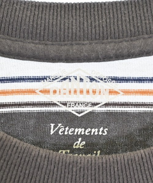 DANTON（ダントン）Tシャツ・カットソー 茶 サイズ:44(S位) メンズ/2200684049052