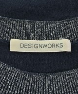 DESIGNWORKS（デザインワークス）ニット・セーター 紺 サイズ:38(M位) レディース/2200636369184