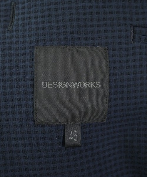 DESIGNWORKS（デザインワークス）ジャケット 紺 サイズ:46(M位) メンズ/2200619268084