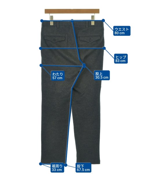 DESIGNWORKS（デザインワークス）スラックス 紺 サイズ:46(M位) メンズ/2200619268251