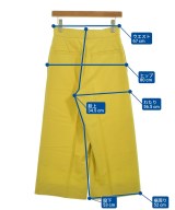 DESIGNWORKS（デザインワークス）スラックス 黄 サイズ:36(S位) レディース/2200636849297