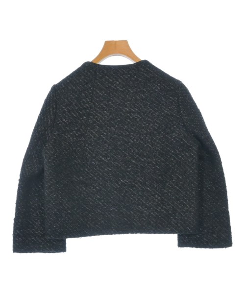 DESIGNWORKS（デザインワークス）ノーカラージャケット 黒 サイズ:38(M位) レディース/2200641082054