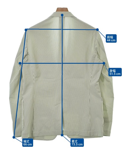 DESIGNWORKS（デザインワークス）テーラードジャケット グレー サイズ:50(XL位) メンズ/2200627283147