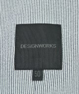 DESIGNWORKS（デザインワークス）カジュアルシャツ 青 サイズ:50(XL位) メンズ/2200627283185